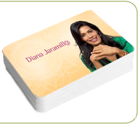 Silk Laminated Business Cards