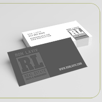 Suede Business Cards